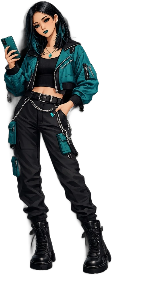 Спокойная девушка